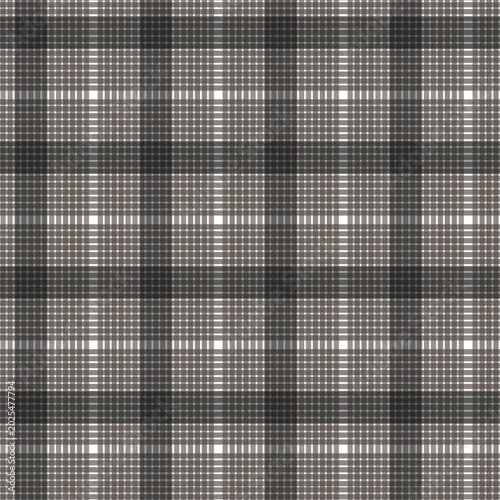 Original tartan plaid texture, vector seamless pattern