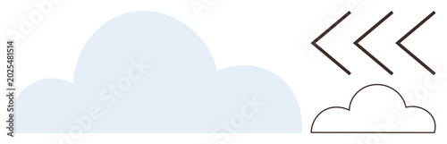 Foto Data storage, cloud computing, connectivity, technology, digital communication, network