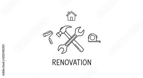 Tools for Home Renovation Project.