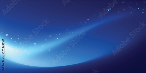 Bright blue abstract background with a luminous curved light stream light effect abstract design smooth background art energy flow luminous gradient