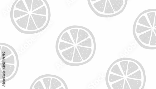Foto Orange Fruit Seamless Pattern