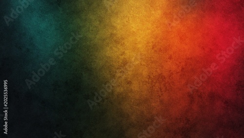 Bild auf Leinwand Juneteenth celebration with vibrant abstract textured background and warm gradie