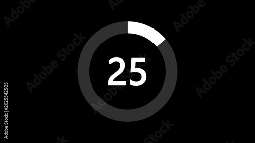 Clean 30 Second Countdown Timer Alpha
