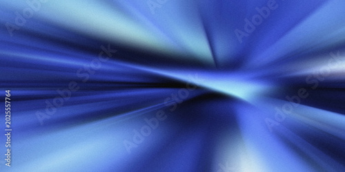 Abstract blue light streaks blurred radial burst background