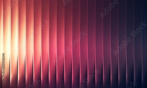 Gradient metallic abstract panels