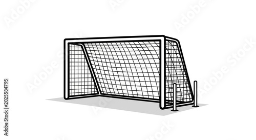 Photos Soccer Goal Net Football Target.