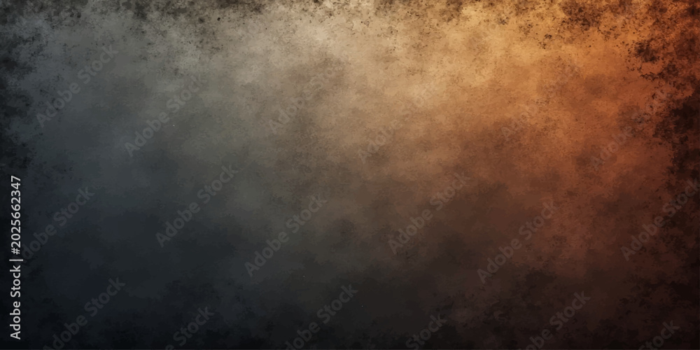 Fototapeta premium A dark grunge abstract background featuring textured clouds of smoke and mist under a stormy night sky