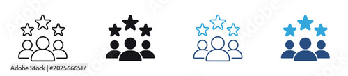 Fotografía Customer Loyalty Icon Set