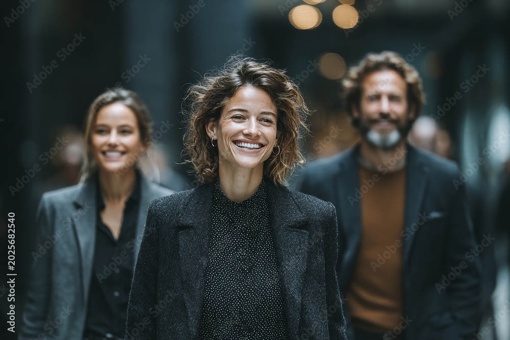 © miss_fortuna - Businesswomen and colleague networking in workplace. Generative AI © miss_fortuna - Businesswomen and colleague networking in workplace. Generative AI