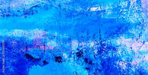 Fényképezés Colorful Abstract Drawing Featuring Iridescent Blur Effects