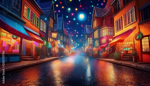 street in the night