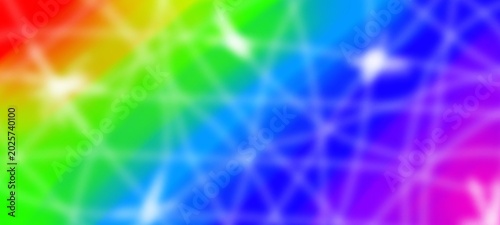 Abstract Rainbow Sparks background