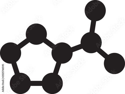 Hormones icon simple illustration in flat design