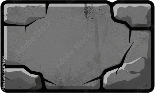 gritty heavily weathered grunge textured concrete stone wall cracks crevices dramatic