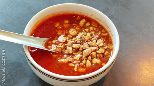 Nem Nuong dipping sauce (Vietnamese food)