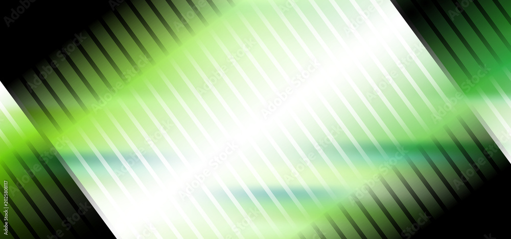 Naklejka premium Modern abstract composition featuring blurred glowing lights