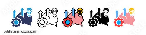 Fotografia Idea Development multiple icon
