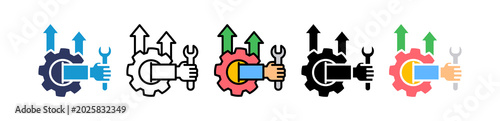 Photos Service Upgrade multiple icon