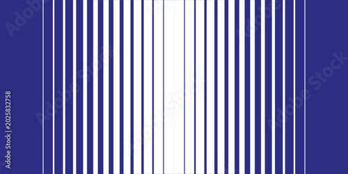 Gradient Transition Lattice. Striped halftone gradation texture. Vector Fading vertical line pattern. Minimalist abstract background with evenly spaced parallel lines. Optical illusion effect. Not AI