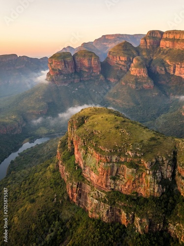 Stunning Geological Marvels of the Three Rondavels at Blyde River
