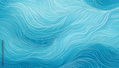abstract background with simple water texture blue summer seamless pattern ocean and pool thin line texture