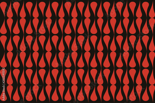 red seamless pattern