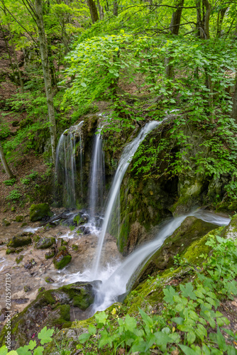 Hajsky waterfall, National Park Slovak Paradise, Slovakia