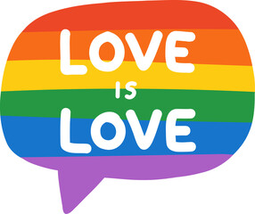 LGBT Pride Rainbow Quote