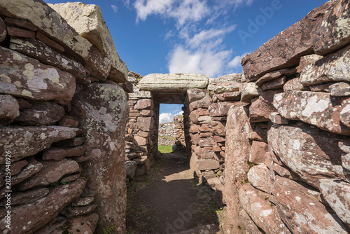 Neolithic site of Carn Liath Broch.