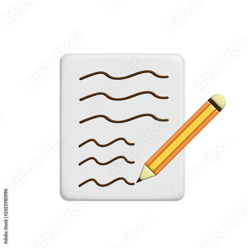 pencil and paper