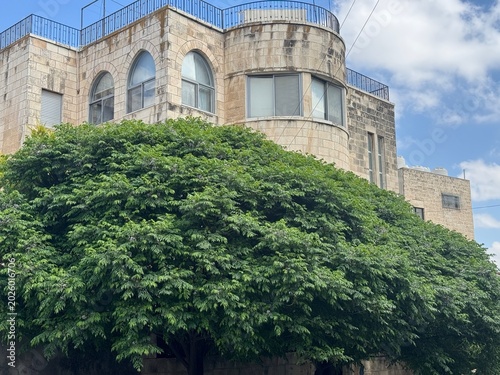 Fotografie Amman, Jordan 6 May 2026: Rainbow Street in Amman is a lively cultural hotspot in Jabal Amman, known for its charming heritage buildings, trendy cafés, rooftop restaurants, and vibrant nightlife