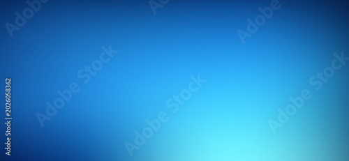 Cool turquoise blue gradient background with dark edges for abstract presentation backdrop
