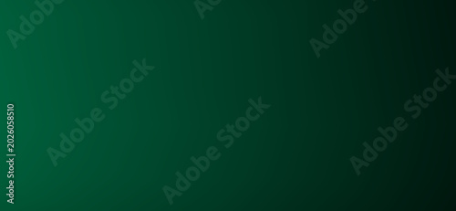 Tableau sur toile Deep emerald green gradient background with dark vignette for elegant digital ar