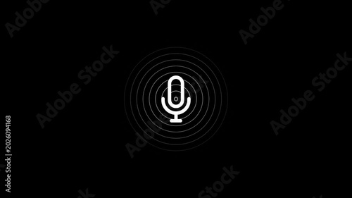 Animated voice note playing in a chat