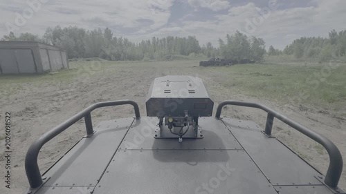 Unmanned ground robots operated by the Ukrainian military
