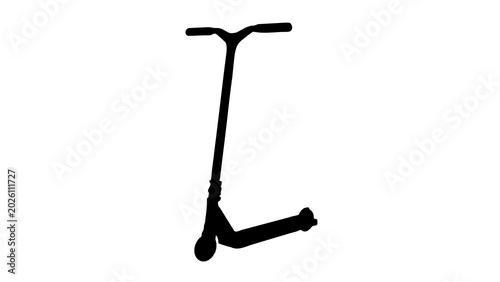 Brown Scooter