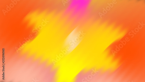 Schilderij op canvas Warm and vibrant abstract gradient with smooth light transitions and a dynamic,