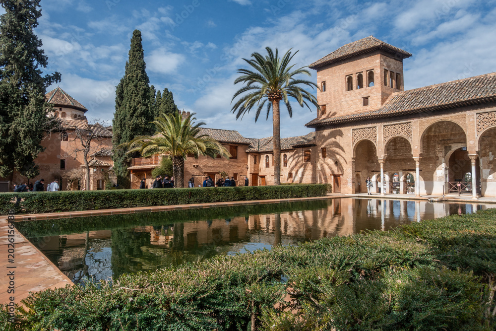 Naklejka premium Tha Alhambra palace, Granada, Spain