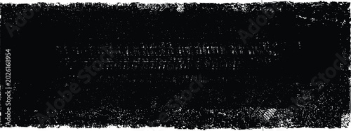 Cuadro en lienzo Glitch distorted grunge layer