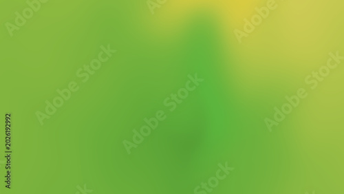 Vibrant Green Yellow Gradient Abstract Blurred Background