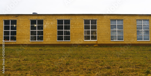 Foto Minimalist industrial architecture