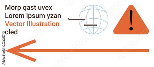 Foto Information flow, global navigation, alerts, communication warnings, directional guidance, educational design