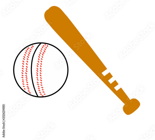 baseball bat vector