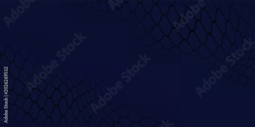Foto black Abstract net background blue for sports, Mesh texture for fishing nets
