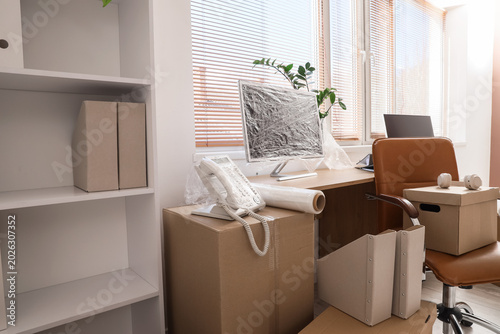 Workplace with chair and ca...