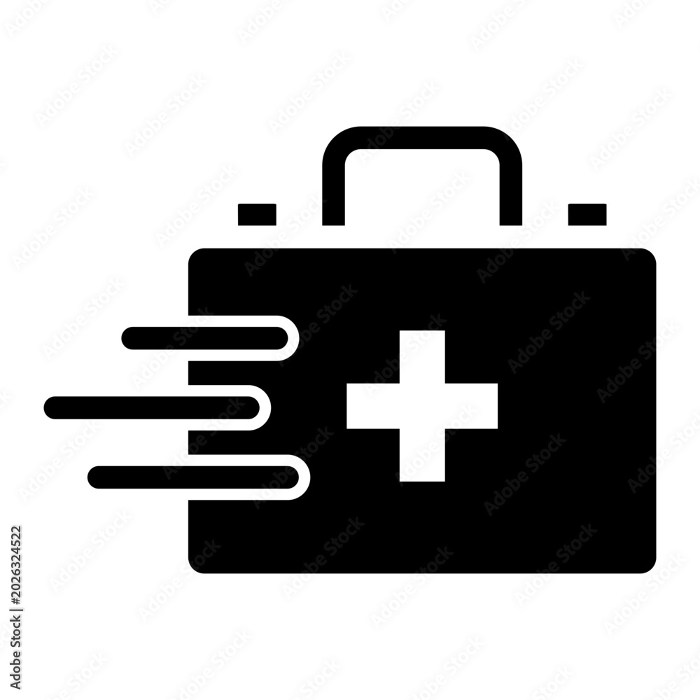 Fototapeta premium support Solid icon