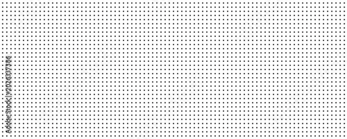 Schilderij op canvas Black dotted slash lines seamless pattern