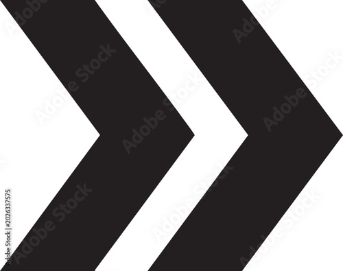 Black, chevron, arrow, icons, symbols, vector graphics