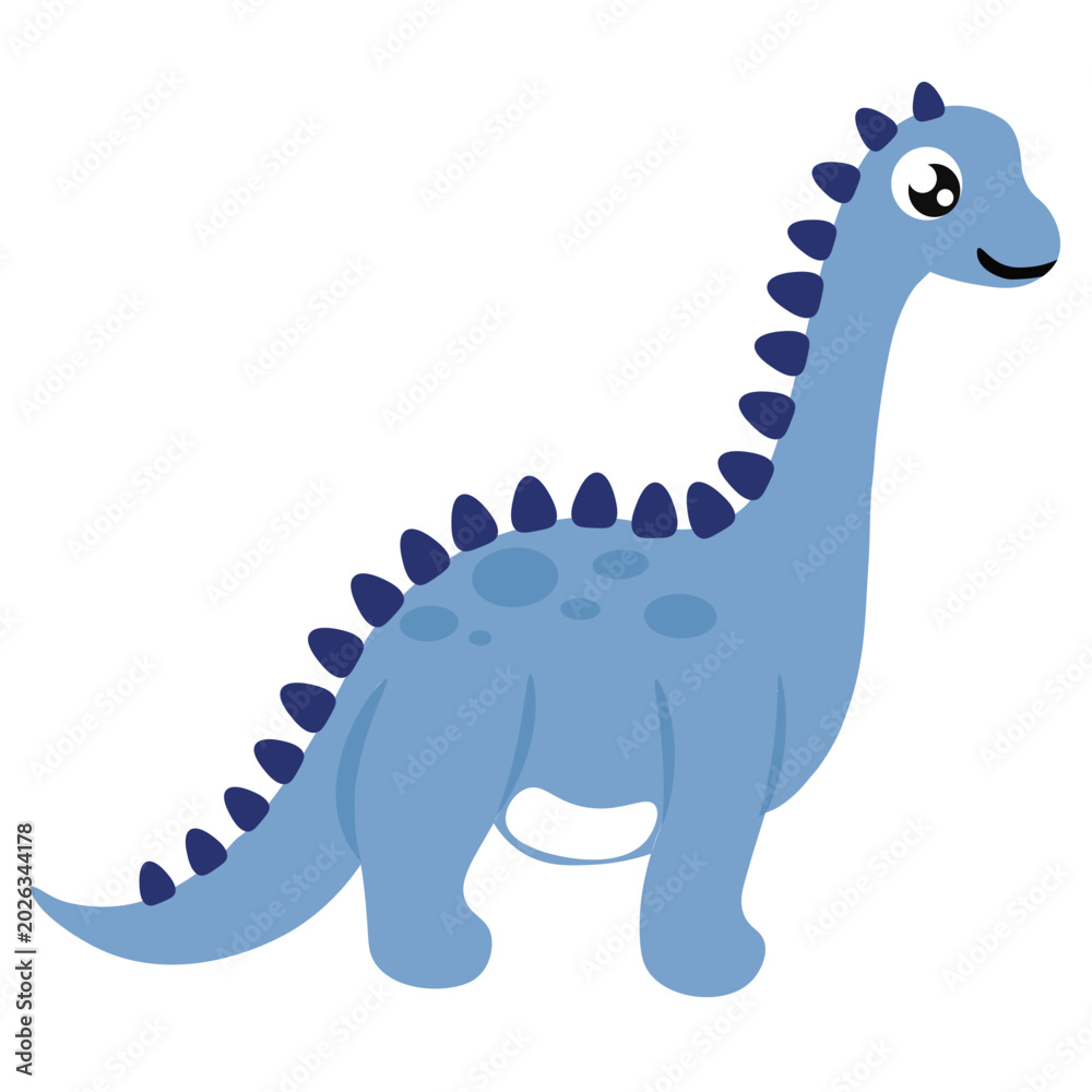 Naklejka premium cute dino illustration