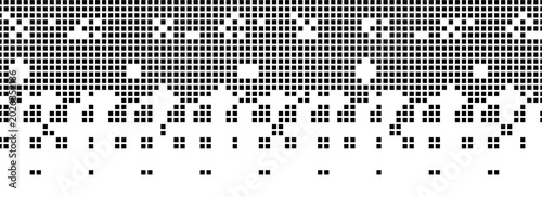 фотографія Pixel mosaic background, cube dots pattern